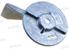 Anode Zinc "trim tab" for Mercury/Mariner 40-60 hp outboards