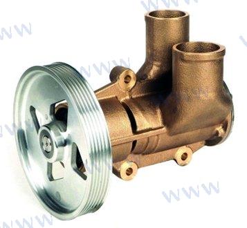Recmar® Sea Water Pump Volvo Penta D6-300 D6-435 21419376 Round Cover
