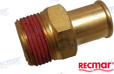 Hadicová spojka 3/4-14 x 1 (mosadz)