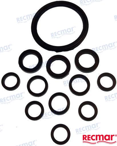 Recmar® Cooling pipe gaskets for Volvo Penta AQ115A AQ115B AQ130A 18-0590 22061