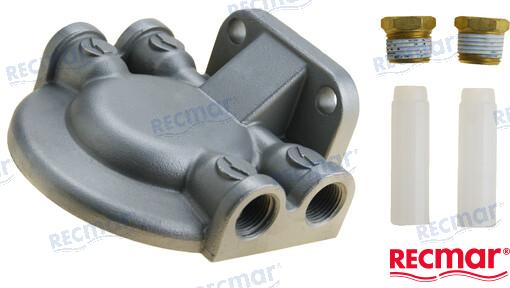 S/S bracket 3/8" NPTF