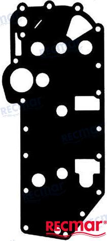 Gasket, cooling water cover for Mercury/Mariner 2-stroke 3 cyl. outboards