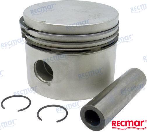 Piston Kit for Volvo Penta gasoline 0.030 oversize