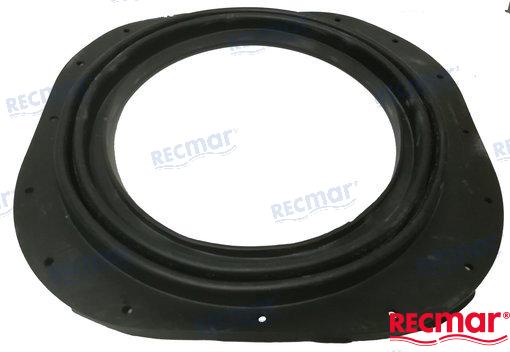 Recmar® Rubber Plate Seal OMC Stringer 1967-1977 313080 with Electric Shift