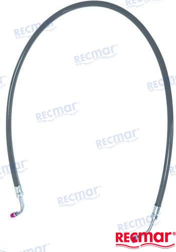 Hydraulic hose powertrim