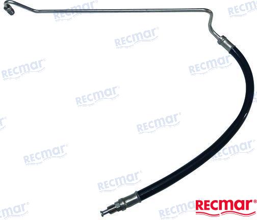 Hydraulic hose powertrim starboard