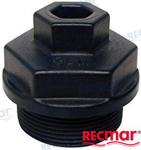* Recmar® thermostat housing cover replaces  332944 GLM13730