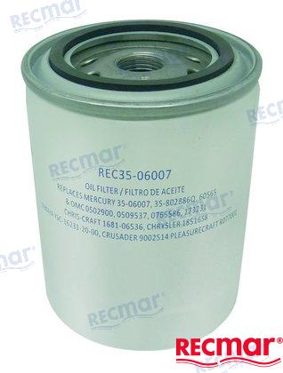 Oil Filter for MERC/VOLVO/OMC 2.3/5.0/5.8L Ford