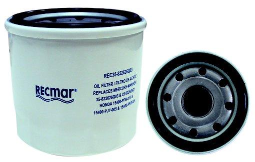 Oil filter for MERCURY / MARINER OUTBOARD 8 9.9 15 20 30 HP  35-822626Q03