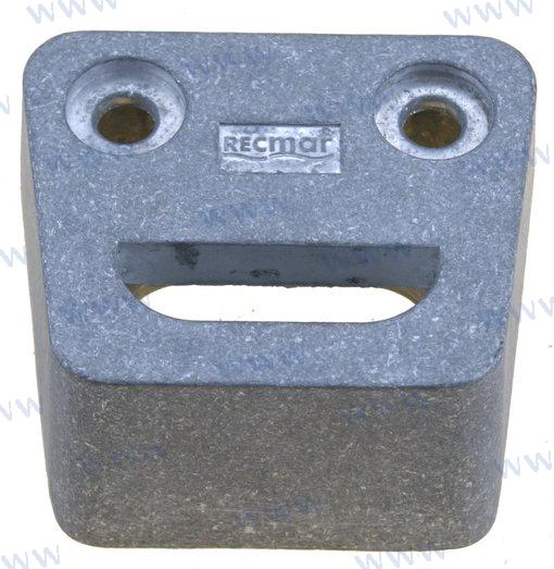Recmar® aluminiumanode til Volvo Penta hækspejlsskærm SX DP-SM Cobra 3586461