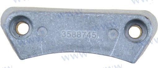 Anode, zink for Volvo Penta DP-H &amp; DP-R transoms