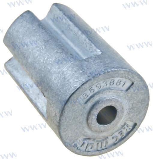 Anode, zink for Volvo Penta IPS sterndrives