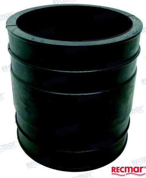 Bellow lower exhaustpipe/elbow for OMC &amp; Volvo Penta 2.3/4.3/5.0/5.7/5.8/7.4/8.1/8.2 litr. 1986 - 1991