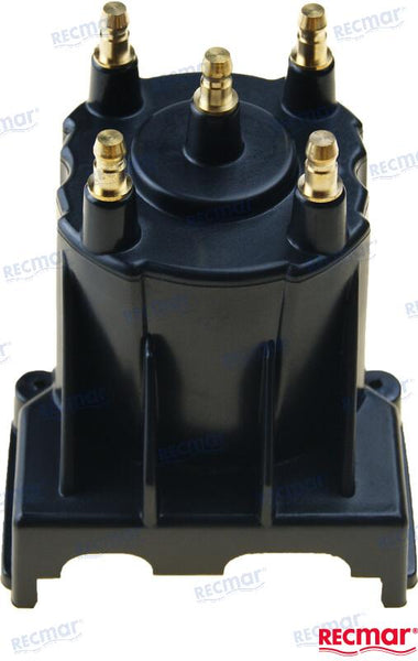 Tapa de distribuidor Delco 4 cilindros para Volvo Penta 3854260 y MerCruiser 811635T3