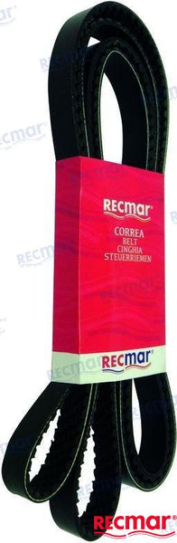 Recmar® serpentine belt for Volvo Penta 5.0GXi 5.7GXi RO: 3860086
