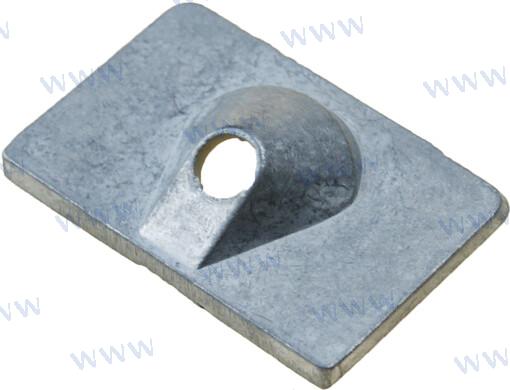 Zink-anode voor Mercury/Mariner buitenboordmotoren