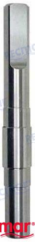 Shaft, sea water pump for MerCruiser