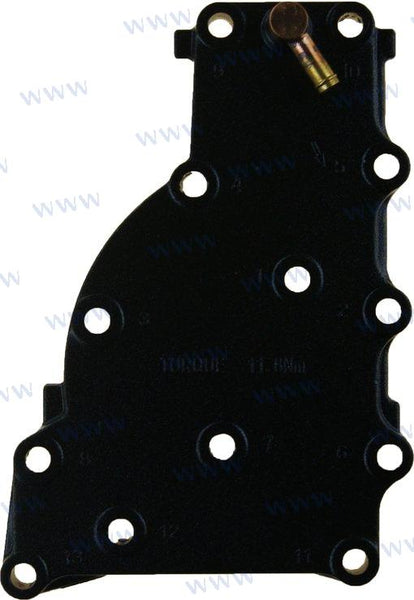 Cover, exhaust outer