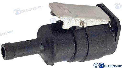 Brandstofsnelkoppeling, mannelijk, voor Suzuki DT25-DT140
