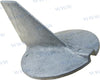 Aluminium anode voor Yamaha 225, 250 en 300 pk buitenboordmotoren.