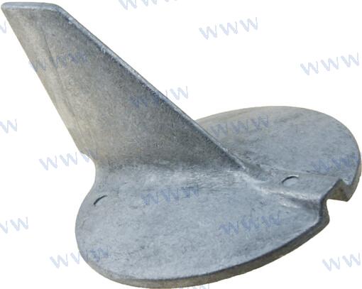 Aluminium anode voor Yamaha 225, 250 en 300 pk buitenboordmotoren.