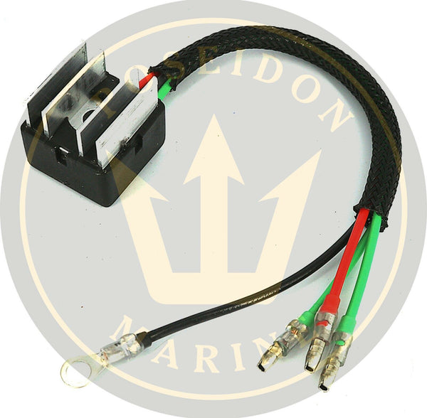 Regelaar/gelijkrichter voor Yamaha 25-40 pk 1984-2001 RO: 6G1-81970-61 6G1-81970-62