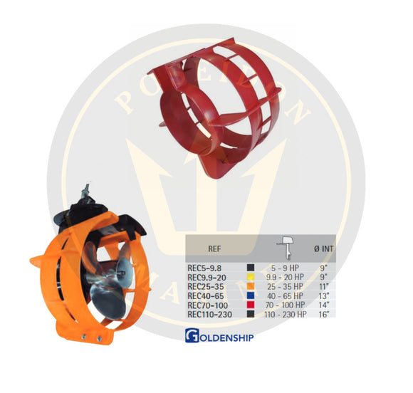 PROP-GUARD - προστατευτικό προπέλας 70-100HP 14