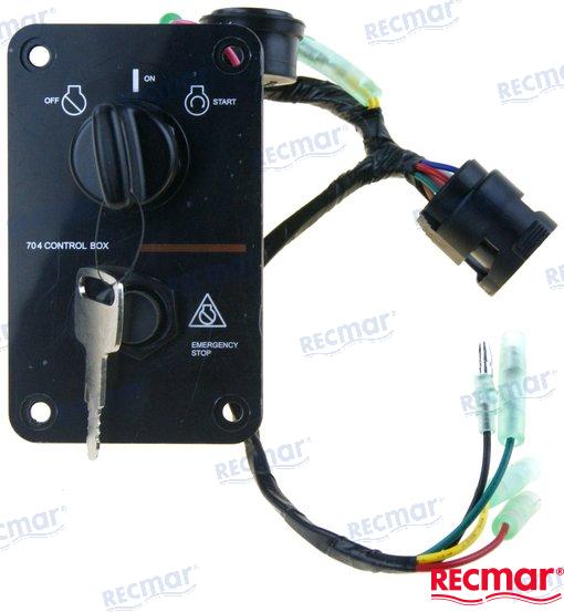 Interruttore di accensione, montato sulla consolle per Yamaha modello 704