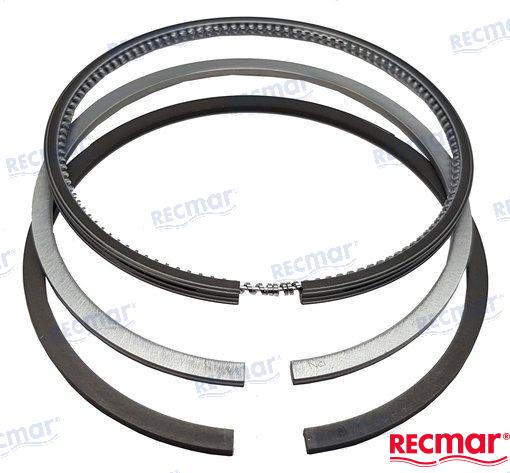 Zuigerveerenset voor Yanmar 3TN, 4TN, 3JH2, 4JH2