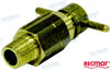 Recmar® 볼보 펜타 MD1 MD2 MD3 MD5 MD6용 1/4인치 배수 탭 냉각수