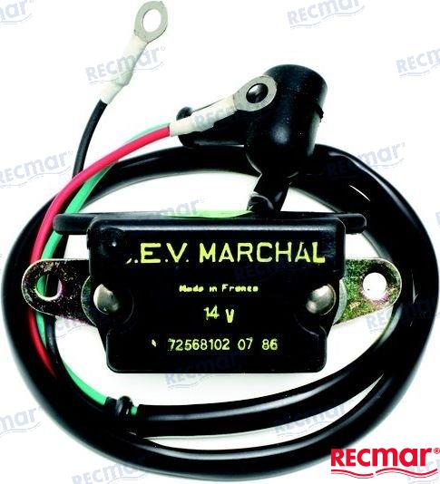 Voltage Regulator for Volvo Penta SEV-Marchal 14 v
