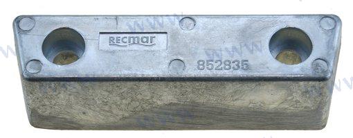 Anode, zink transom for Volvo Penta 290, SP, DP
