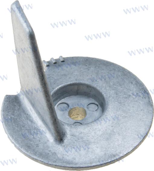Anode, aluminium for Mercury & Tohatsu 6-20 hp outboards