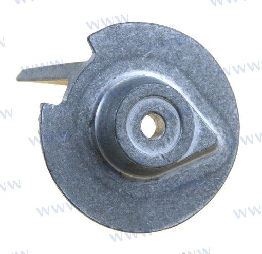 Anode, zink for Mercury & Tohatsu 6-20 hp outboards