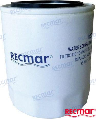 Waterafscheidend brandstoffilter met schroefbevestiging, 25 micron