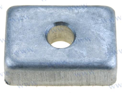 Anode, zink for Mercury/Tohatsu 4-20 hp 4-strokes