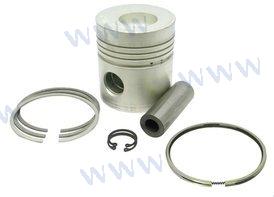 Piston Kit for Volvo Penta diesel std.