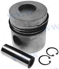 Piston Kit for Volvo Penta diesel 0.75 mm oversize