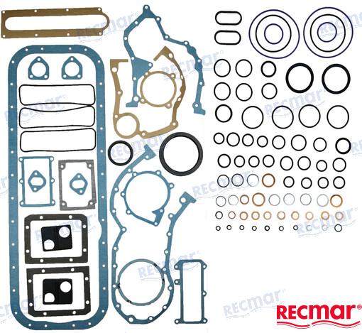 RecMar® conversion Gasket kit for Volvo Penta AD40 AQAD40 AQD40 TMD40 RO: 876349 875634