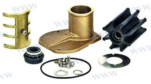 Recmar® 볼보 펜타 D6 21380890용 해수 펌프 수리 키트