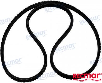 Recmar® Alternator Belt for Volvo Penta 2002 2003 MD11 RO: 966906 958306 900mm