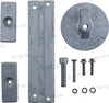 Recmar® aluminium anode kit for Mercury Verado 4 cyl.  8M0107551