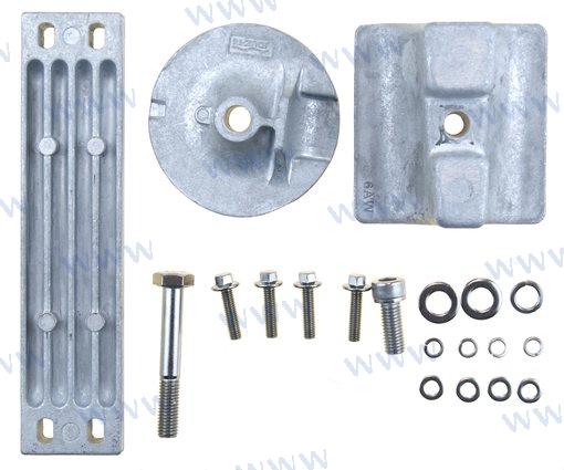 Kit de ánodo de aluminio para Yamaha 300 cv