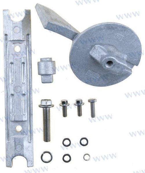 Anode kit, aluminium for Yamaha 80-100 hp