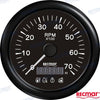회전속도계 7000rpm, LED 알람 기능, 블랙 색상