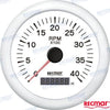 Recmar Marine toerenteller wit 0-4000 RPM