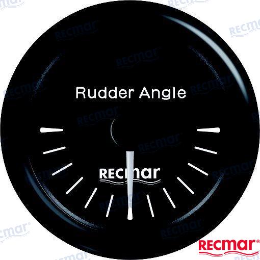 Recmar ®방향타 각도계 0/190 검정색