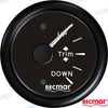 Recmar ®블랙 트림 게이지 (머큐리, 마리너, 야마하, 스즈키 선외기용)