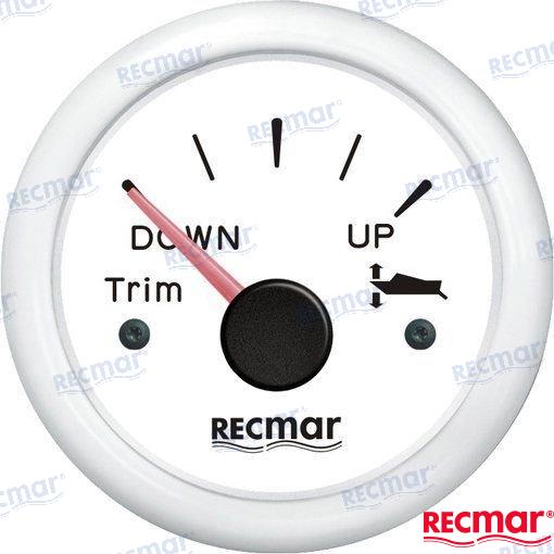 RECMAR ® Trim Gauge 0-190 White