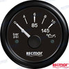 Recmar ®오일 압력 10-184º 0/10 BAR 블랙 (머큐리, 마리너, 야마하, 스즈키 선외기용)